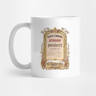 Vintage Patent Medicine Whiskey Mug